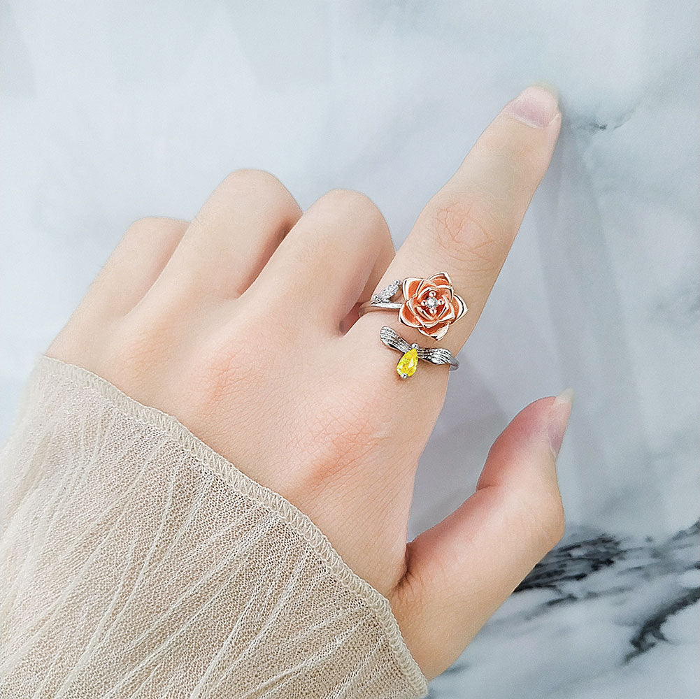 Sunflower Rotatable Rings