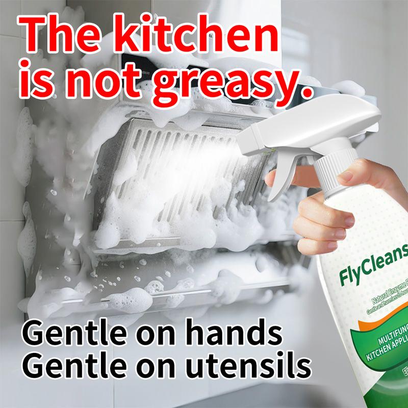 FlyCleanse Natural Enzyme FormulaGentle and harmless tohousehold appliances, Floor Cleaner Cleaning Solution, Easy Cleaning, household items, toilet bowl cleaners 318ml-ZBD