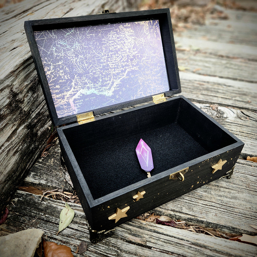Crystal & Moon Hidden Key Box