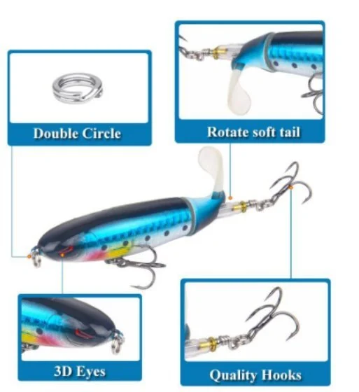 Propeller Surface Artificial Fake Bait(Only $5 Per)
