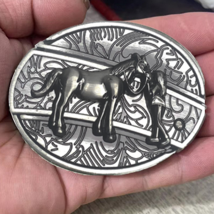 (New Arrival) Fashion Punk Creative Belt Buckle With Knife - CowGirl