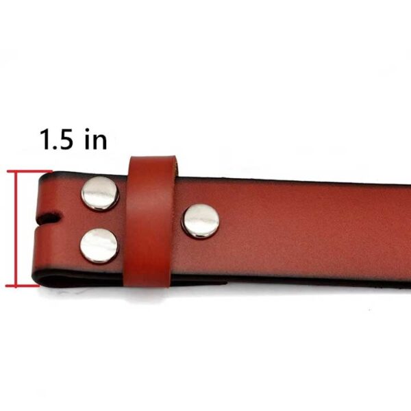 Fashion Punk Genuine Leather Belt With Knife - Spin Spider
