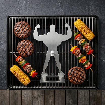 Funny Muscle Grill Guy™ 🍖BBQ Sausage Holder