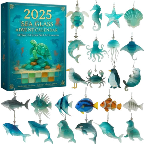 🌊2025 Sea Glass Advent Calendar · Ocean Treasures