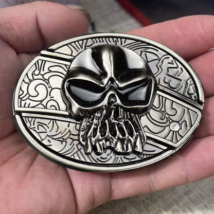 🔥New Arrival 50% OFF🔥Fashion Punk Genuine Leather Belt With Knife