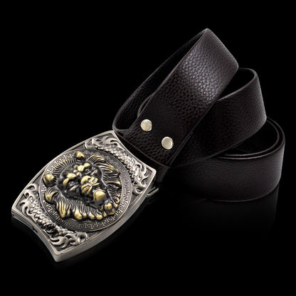 🔥LAST DAY 50% OFF🔥Western Fashion Genuine Leather Belt With Knife