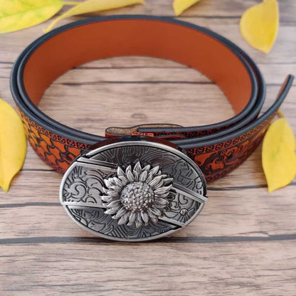 🔥Hot Sale 50% OFF🔥Sunflower Belt Gift Set
