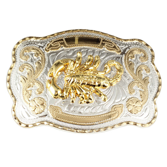 Western Style Fashion Creative Belt Buckle - Scorpion