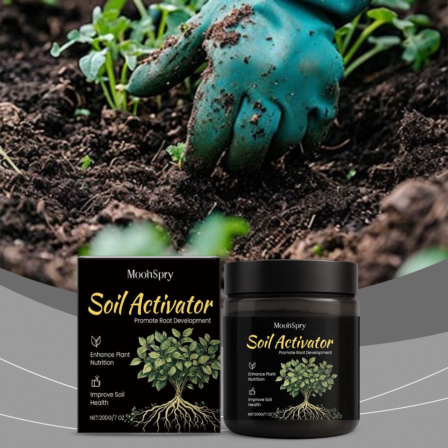 🔥Premium Soil Activator & Revitalizer - Concentrated Humic Acid Plant Food Enhancer🌱-LGZ
