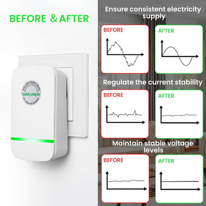 Plug-In Power Box⚡with US Plug 2026 Updated Design🔋 Compatible with 90–250V Input Range🍃-LGZ