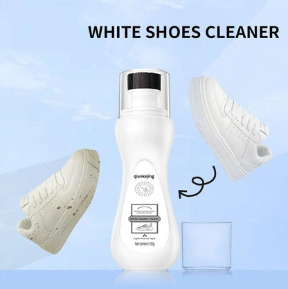 White sneaker cleaner, removes stains and yellowing, waterless wash for mesh shoes and sneakers-ZBD