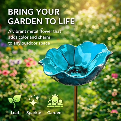 💖🎁2026 Mother's Day Gifts 50% Off--🐦🎁Handmade Metal Flower Garden Stake🐦