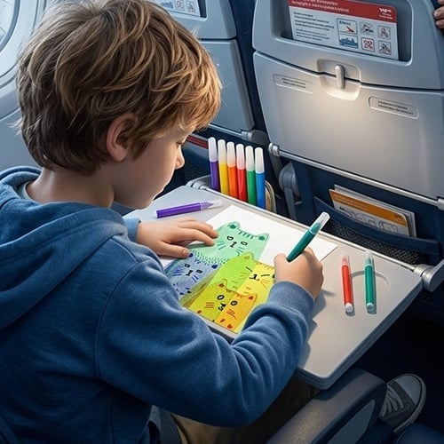 Creative Rainbow Scratch Art Postcard Set for Kids