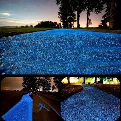 🌌 10,000 Pcs Luminous Glowing Stones | Eco-Friendly Solar Glow in the Dark Rocks for Yard Walkways, Succulent Planters & Holiday Decor ✨-LGZ