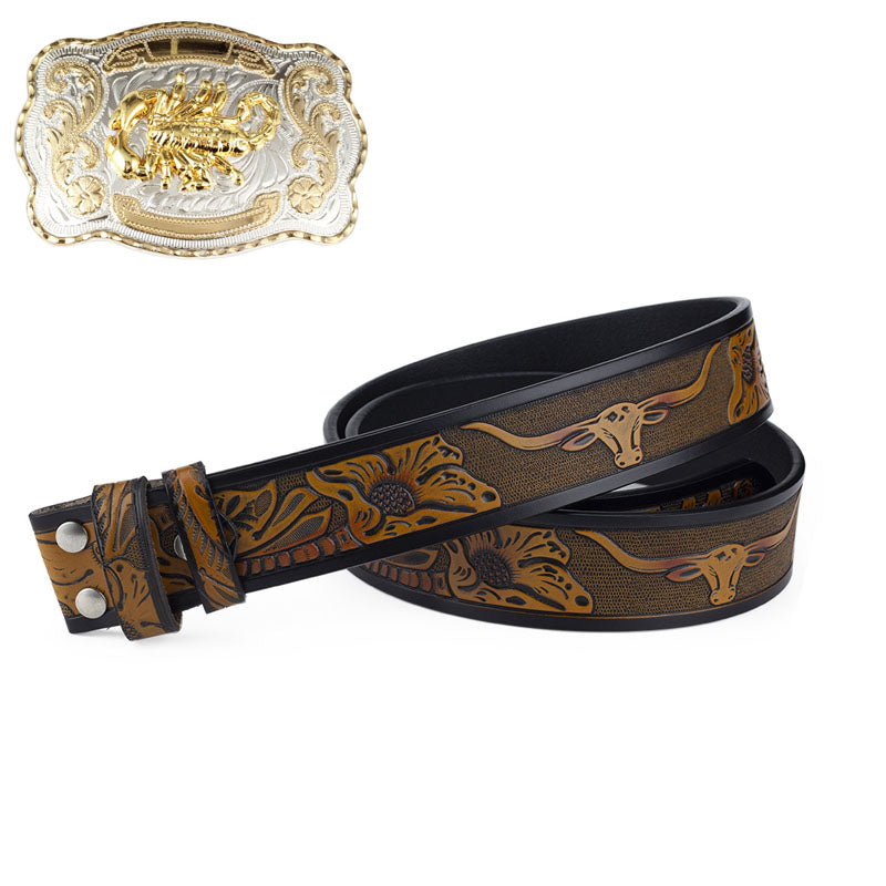 🔥LAST DAY 50% OFF🔥Western Style Fashion Creative Belt Buckle