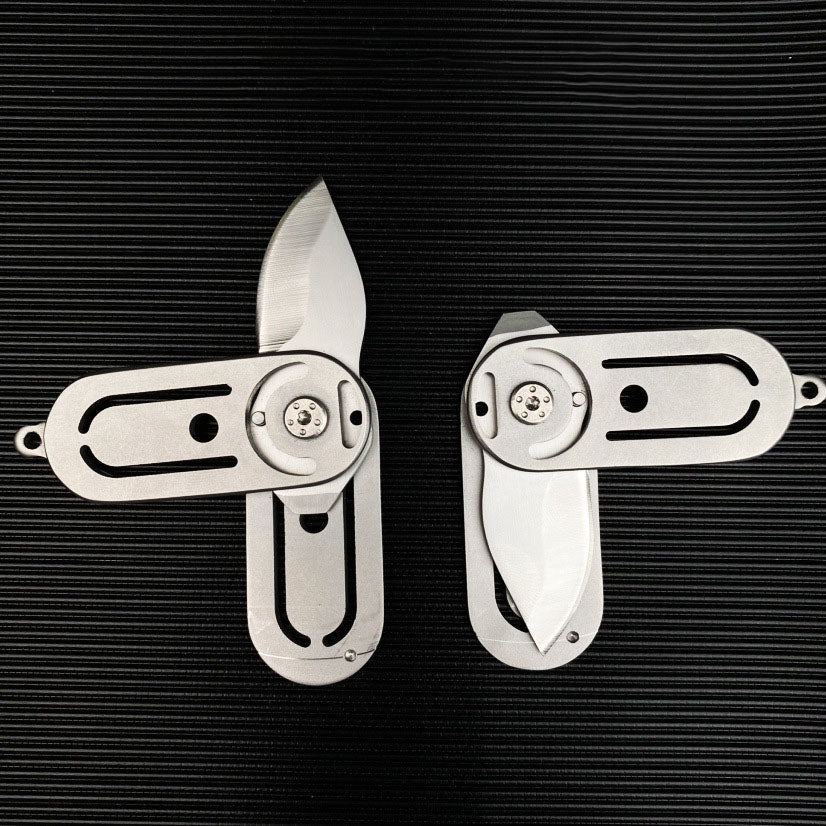 🔥LAST DAY 70% OFF🔥 360° Rotating Titanium Beetle EDC Mini Knife