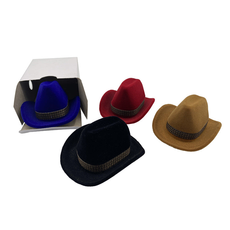 Cowboy Hat Ring Box
