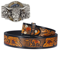 With Vintage Praying Belt Belt (120 cm/47 inch)