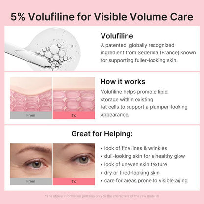 Pink Collagen Volume Multi Balm | All In One Volufiline, PDRN, NAD Stick for Youthful-Looking, Helping Look of Fine Lines, Firming Care, Anti-Aging Care | For Under-Eyes, Neck, Forehead, Smile Lines, Lip Care | Korean Skincare-JY