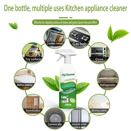 FlyCleanse Natural Enzyme FormulaGentle and harmless tohousehold appliances, Floor Cleaner Cleaning Solution, Easy Cleaning, household items, toilet bowl cleaners 318ml-ZBD