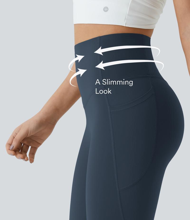 Spring Sale🌼High Waisted Scrunch Butt Lifting Tummy Control Pocket Shaping Training Leggings🍑-LGZ