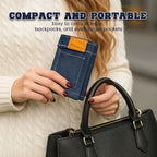 Classic Blue Jeans Denim Wallet