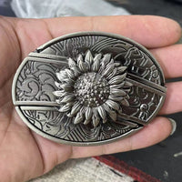 Sunflower Belt Buckle
