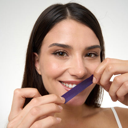 🔥DRDENT Purple Teeth Whitening Strips - 7/21 Whitening Sessions - Safe for Enamel - Non Sensitive Teeth Whitening - Peroxide-Free🍃-LGZ