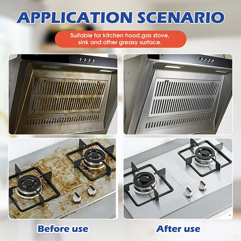 Powerful multi-purpose cleaner for kitchen, oven, stove, range hood and sink.-KPL