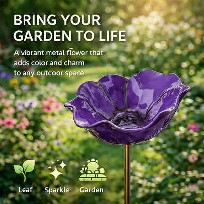 💖🎁2026 Mother's Day Gifts 50% Off--🐦🎁Handmade Metal Flower Garden Stake🐦