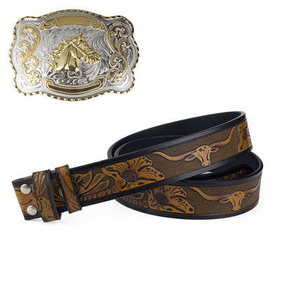 🔥LAST DAY 50% OFF🔥Western Style Fashion Creative Belt Buckle