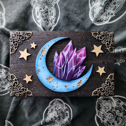 Crystal & Moon Hidden Key Box