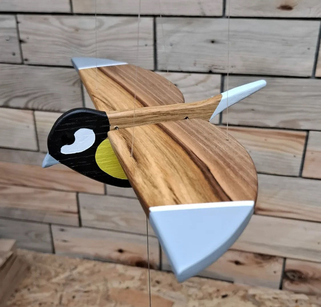 Handcrafted Wooden Flying Bird Toy