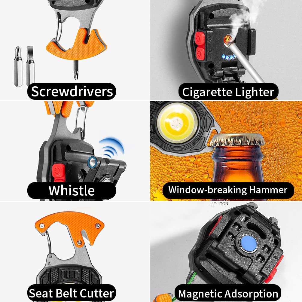 🔥LAST DAY 70% OFF🔥 Multi-Function Keychain Mini Work Light