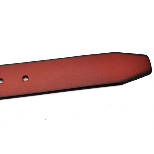 (New Arrival) Fashion Punk Genuine Leather Belt With Knife - Elk