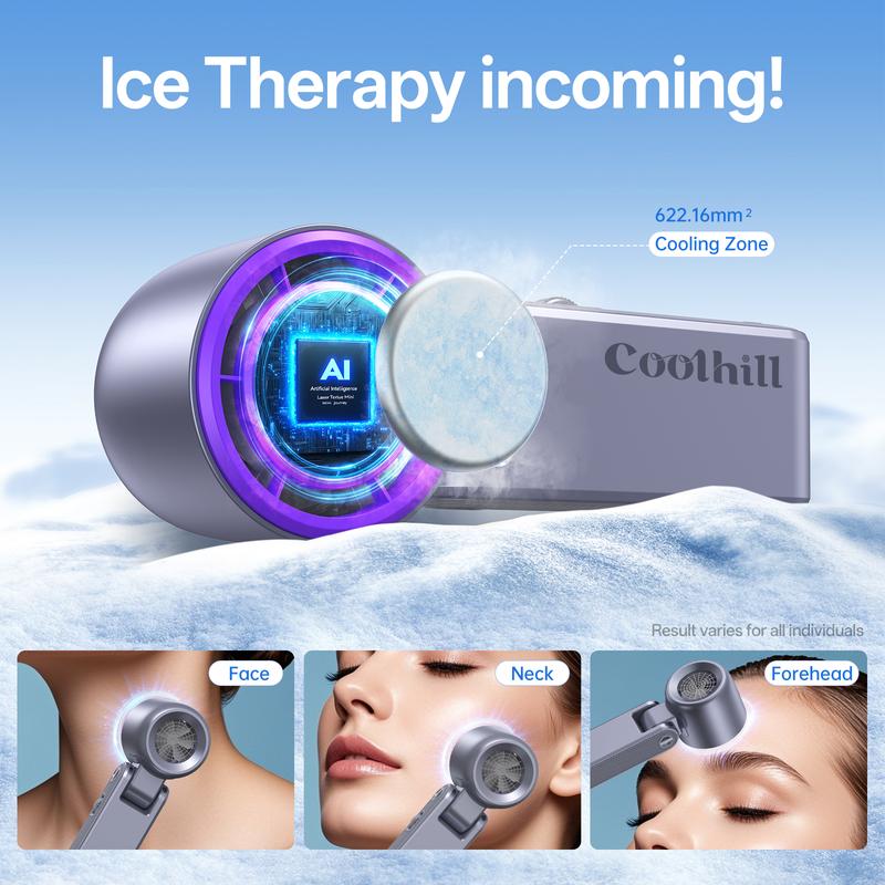 🔥CoolHill ice fan Portable Handheld High Speed Fan 199 Adjustable Levels Foldable for Summer Travel Vacation Essentials& Outdoor Activities cool fan-LGZ
