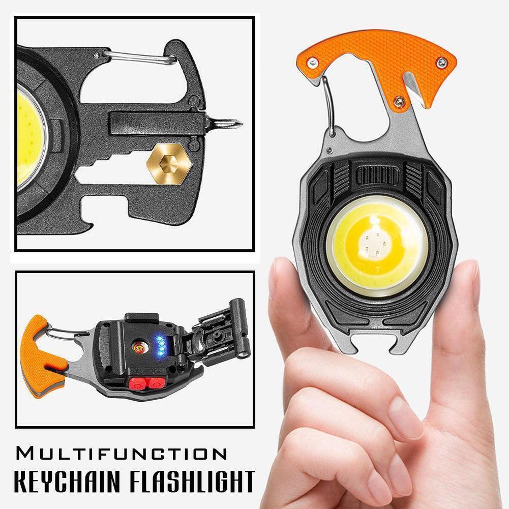 🔥LAST DAY 70% OFF🔥 Multi-Function Keychain Mini Work Light
