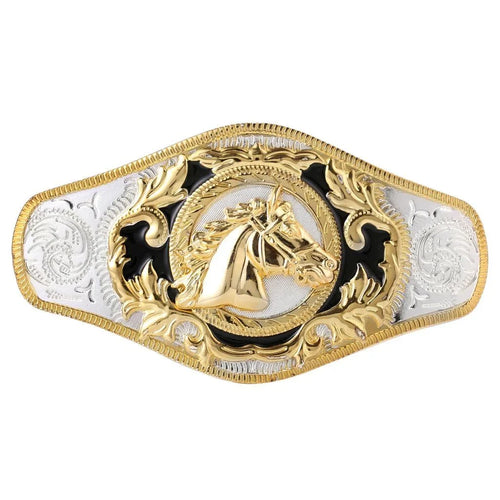 Western Style Fashion Creative Belt Buckle - Horse