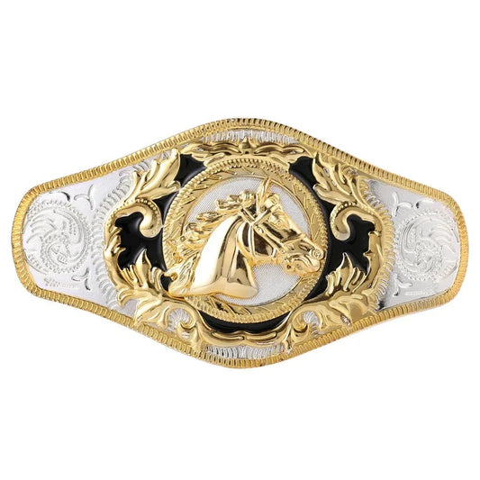 Western Style Fashion Creative Belt Buckle - Horse