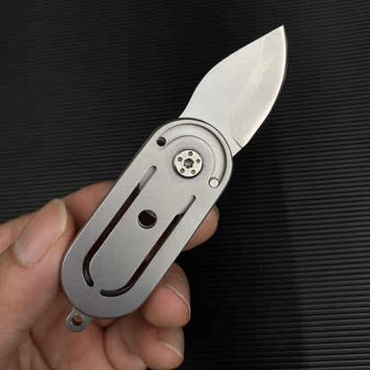 🔥LAST DAY 70% OFF🔥 360° Rotating Titanium Beetle EDC Mini Knife