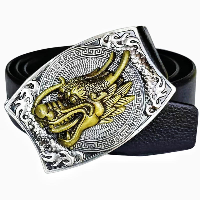 🔥LAST DAY 50% OFF🔥Western Fashion Genuine Leather Belt With Knife