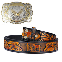 With Vintage Praying Belt Belt (120 cm/47 inch)