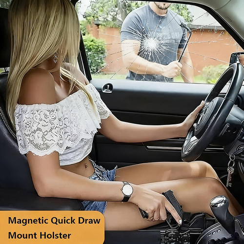 Magnetic Quick Draw Mount Holster