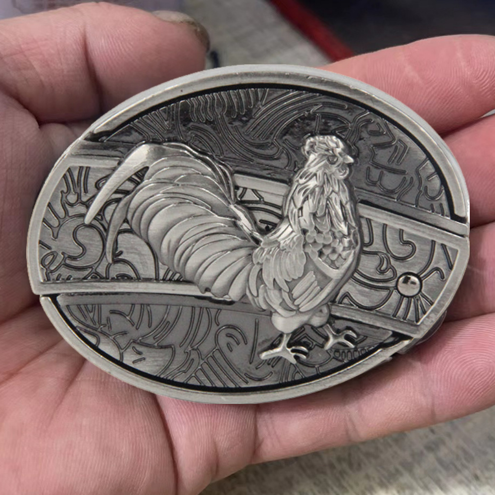 🔥New Arrival 50% OFF🔥Fashion Punk Genuine Leather Belt With Knife