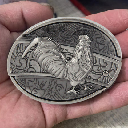 🔥New Arrival 50% OFF🔥Fashion Punk Genuine Leather Belt With Knife