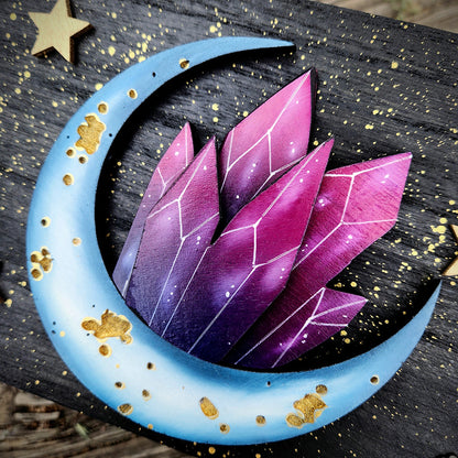 Crystal & Moon Hidden Key Box