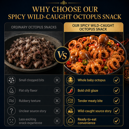 Spicy Wild-Caught Octopus Snack