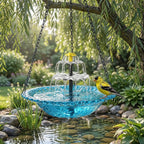 🐦Solar Cascade Hanging Bird Bath Fountain