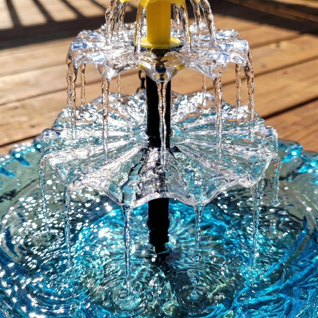 🐦Solar Cascade Hanging Bird Bath Fountain