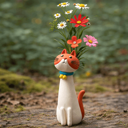 😻2026 Mother's Day Gifts 50% Off--💖🎁Quirky Cat Vase